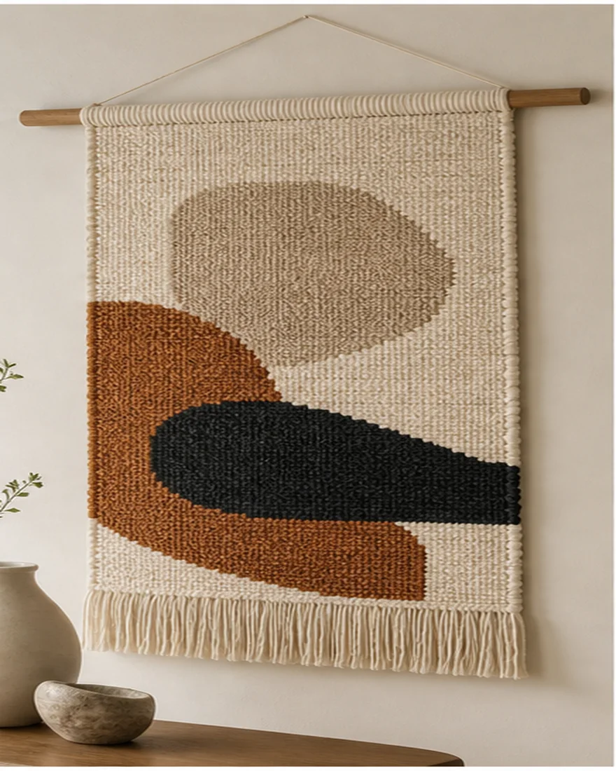 Abstract Woven Wall Art