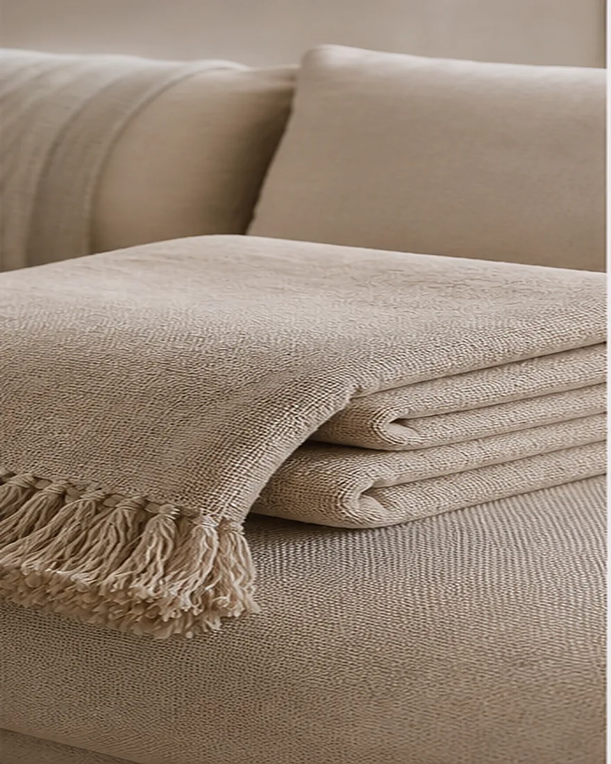 Arden Linen Throw 010