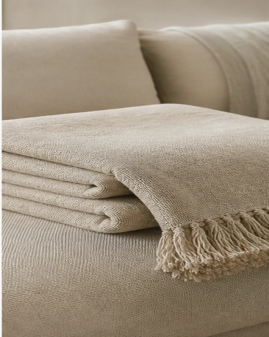 Dune Linen Throw 077